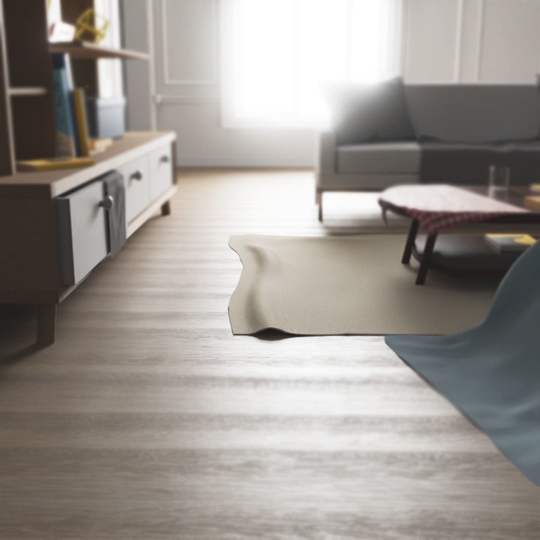 Interior living room with furniture 3D model_1