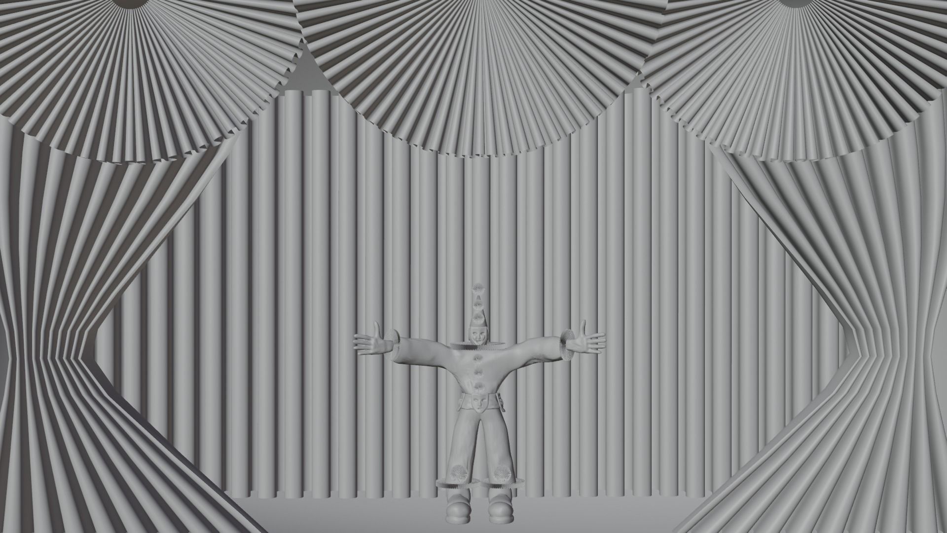 Faceless man 3D model_3