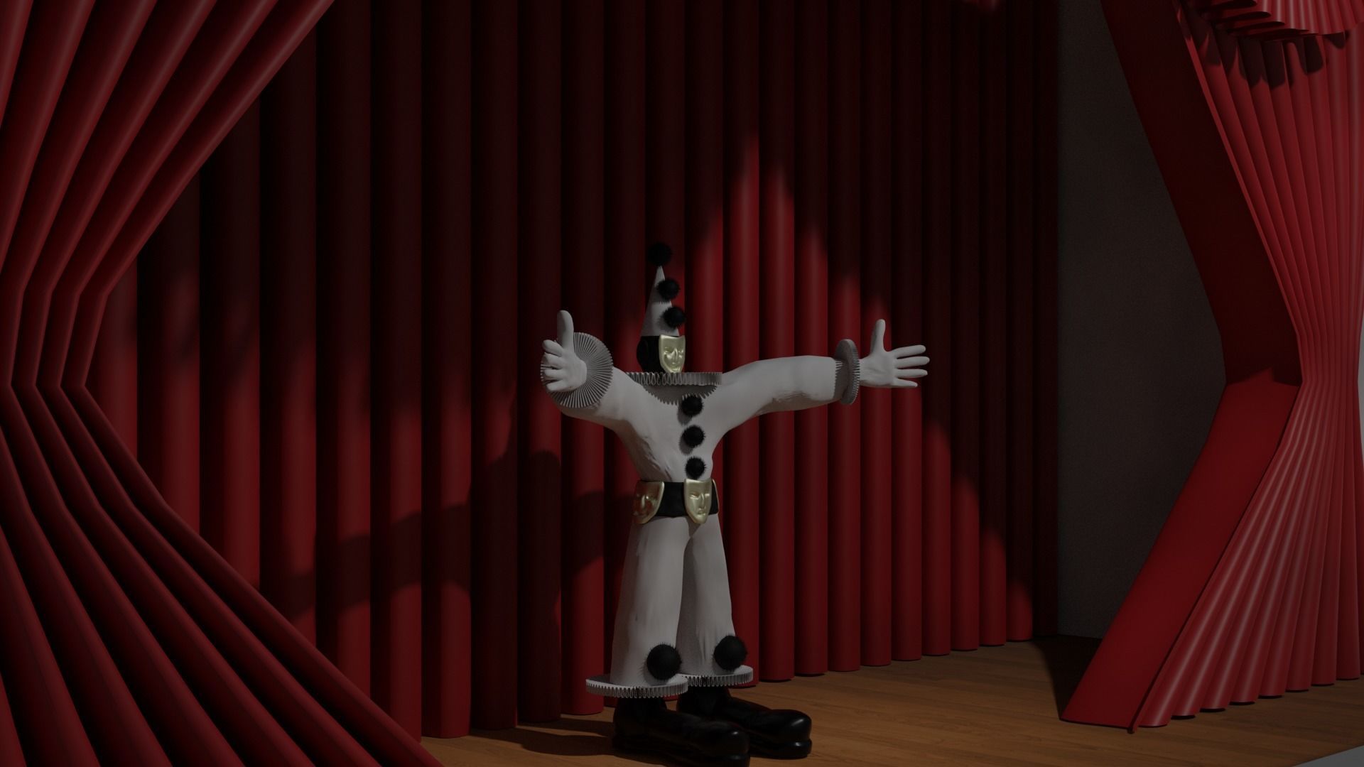 Faceless man 3D model_1