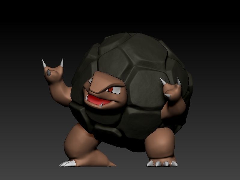 pokemon geodude evolution pack 3D print model_5
