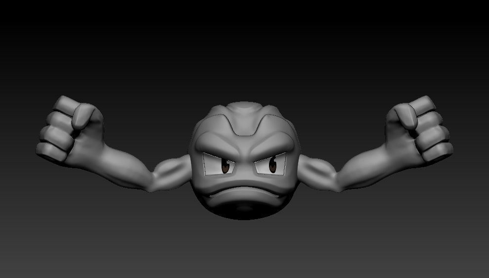 pokemon geodude evolution pack 3D print model_6