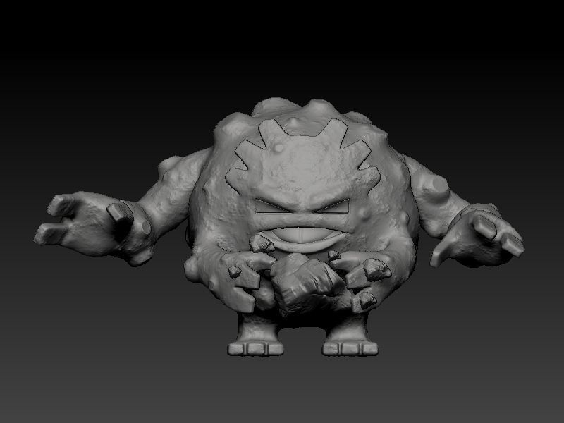 pokemon geodude evolution pack 3D print model_13