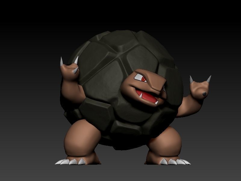 pokemon geodude evolution pack 3D print model_25