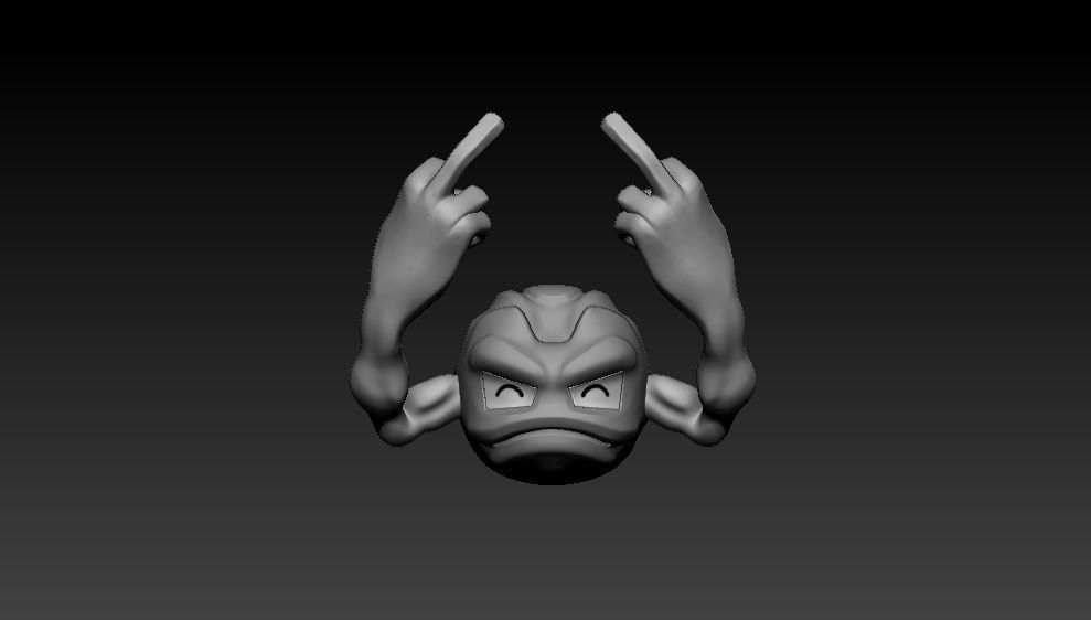 pokemon geodude evolution pack 3D print model_7