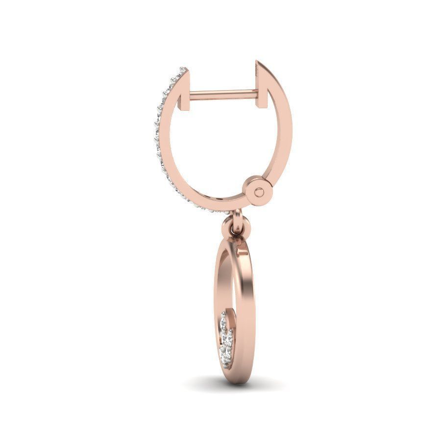 earring bvlgari 3D print model_8
