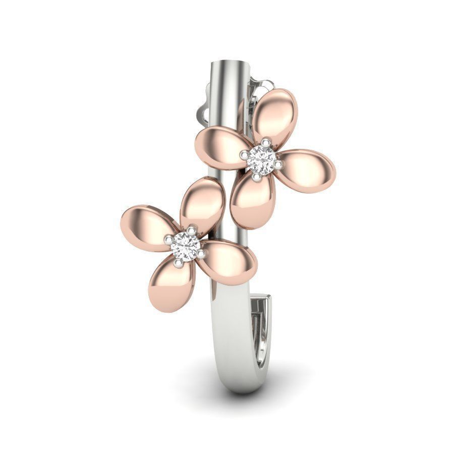 Set ring earring and pendant 3D print model_12