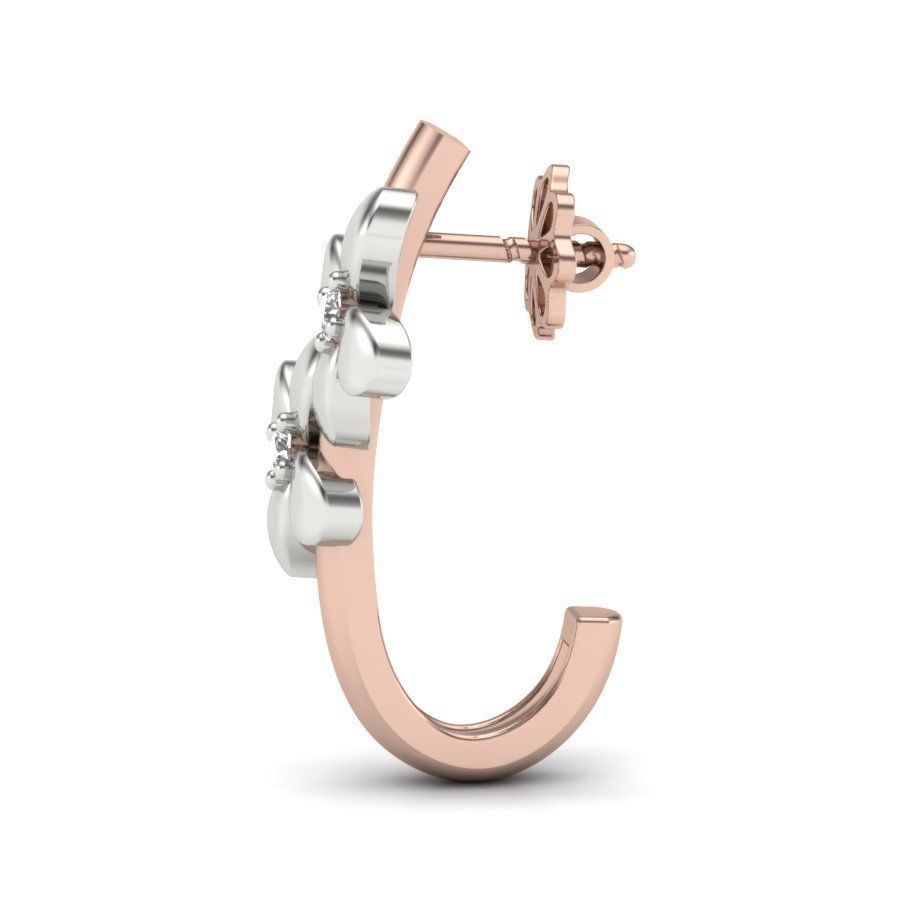 Set ring earring and pendant 3D print model_9