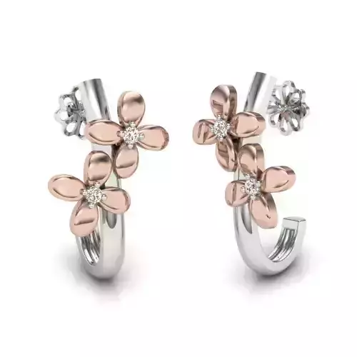 Set ring earring and pendant 3D print model
