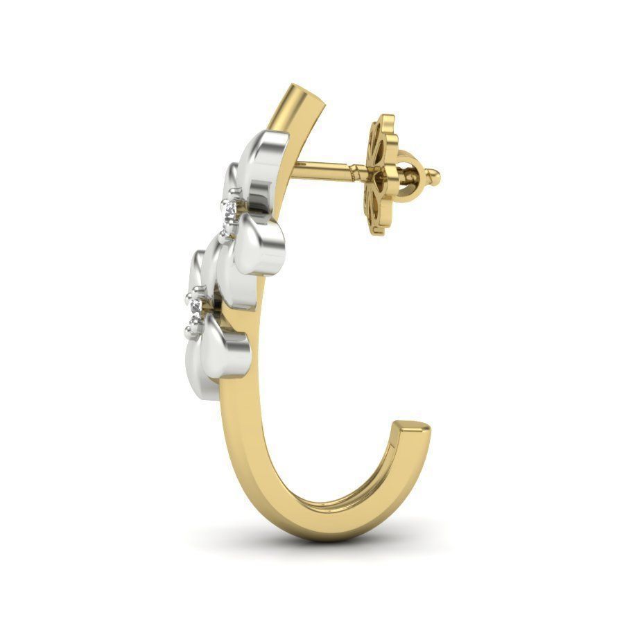 Set ring earring and pendant 3D print model_5