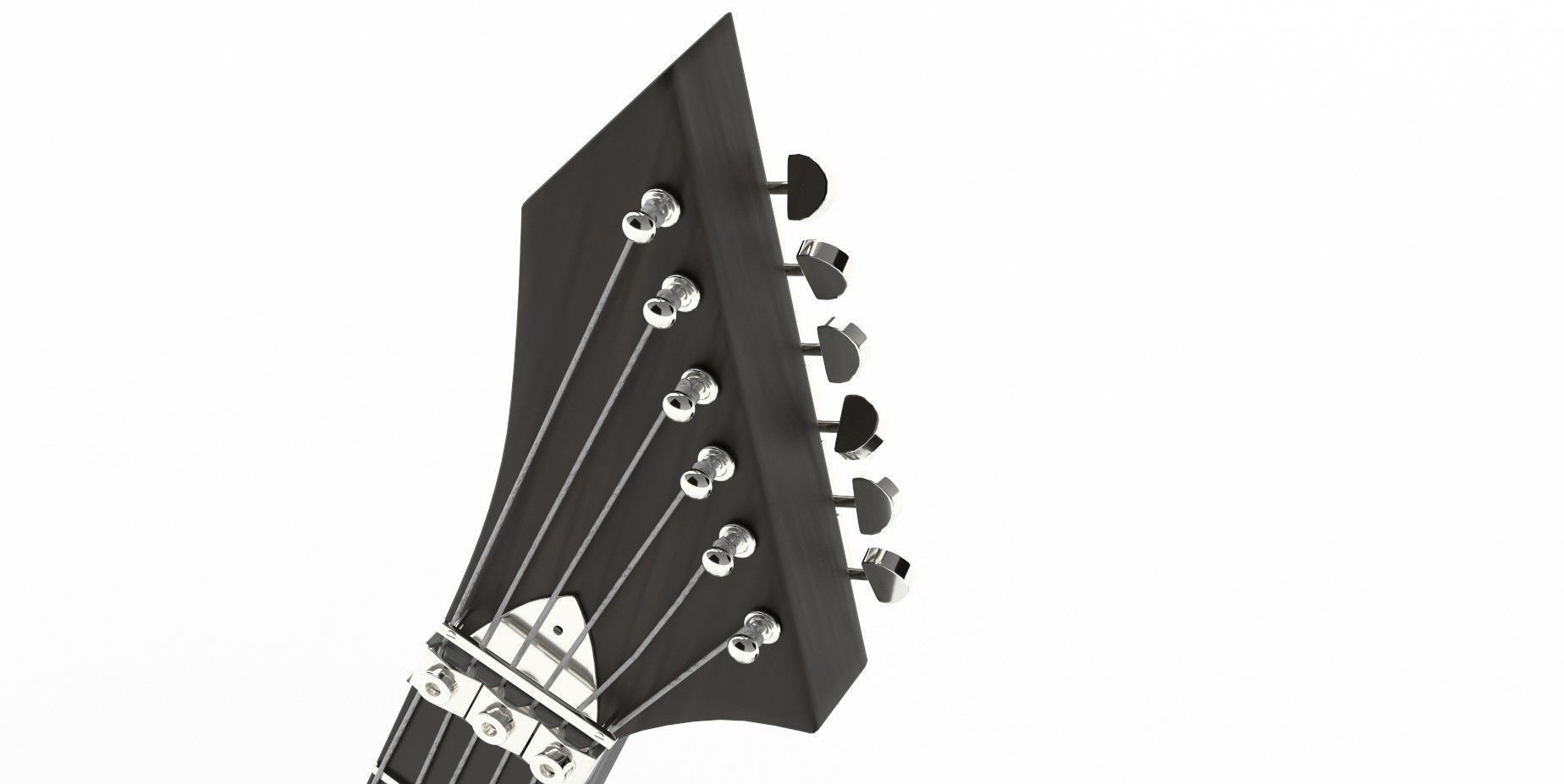 Electric Guitar and amplifier 3D model_5