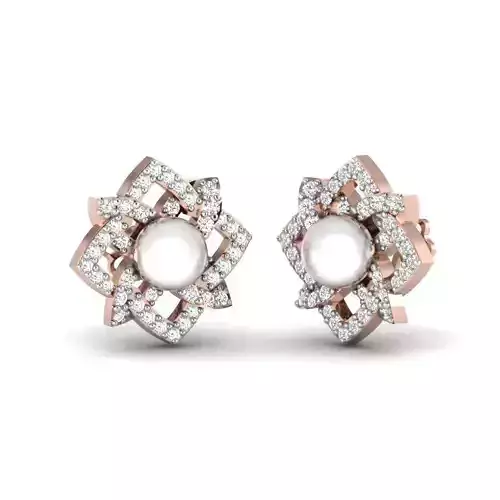 Women Earrings 3D print