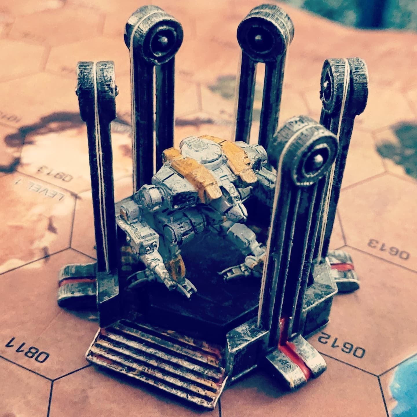 Futuristic Urban 6mm Scale 3D Printable Assets 3D print model_5