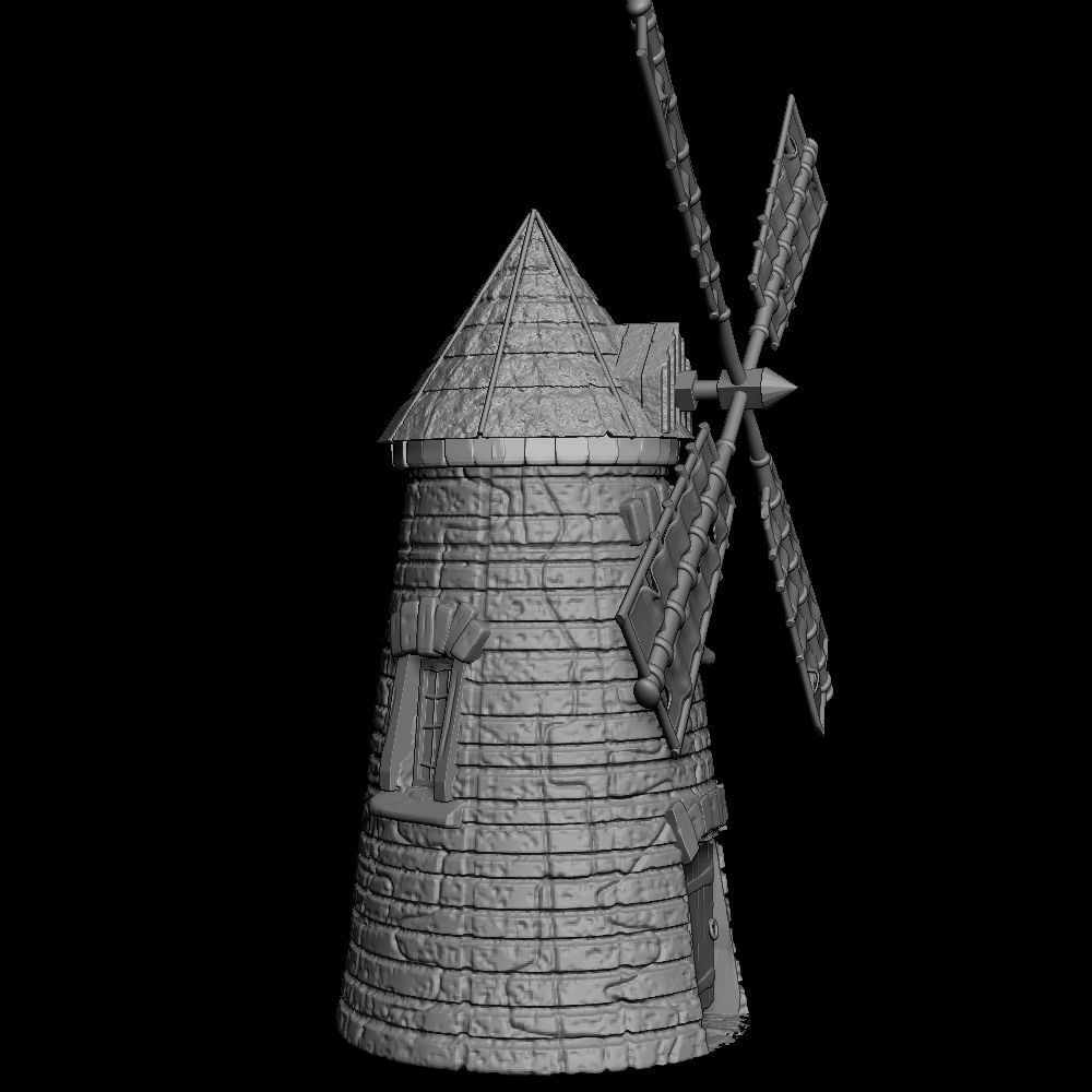 Windmill 3D print model_2