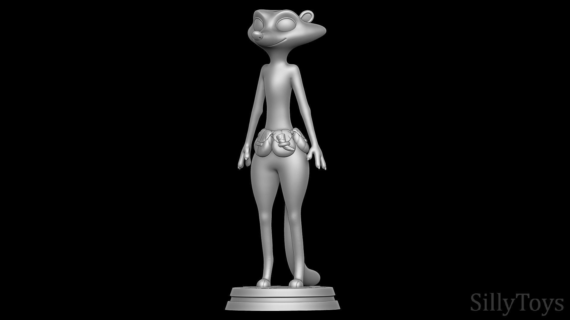 Zee - The Ice Age Adventures of Buck Wild 3D print model_6