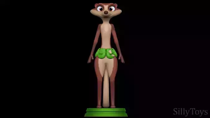 Zee - The Ice Age Adventures of Buck Wild 3D print model