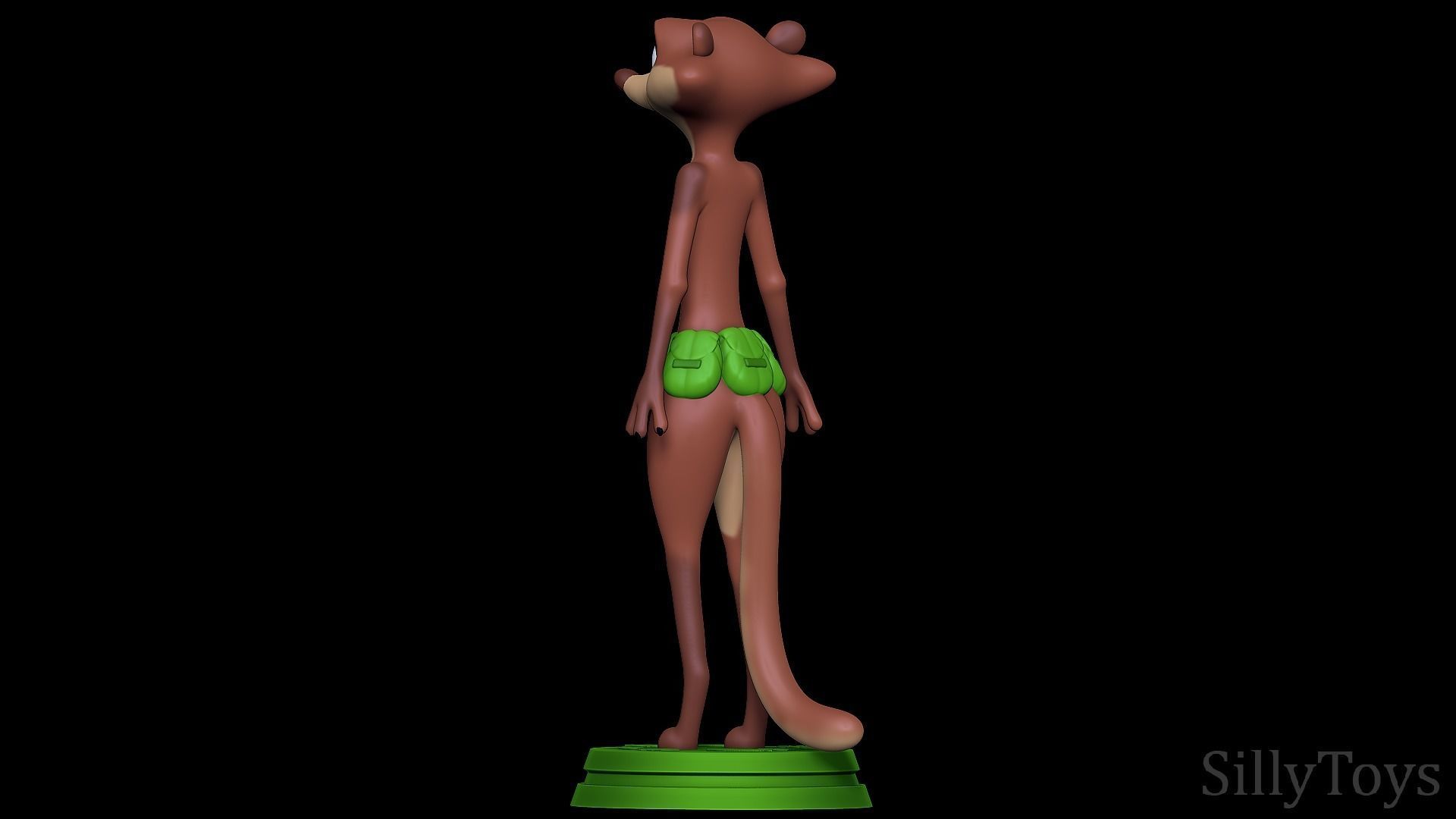 Zee - The Ice Age Adventures of Buck Wild 3D print model_3