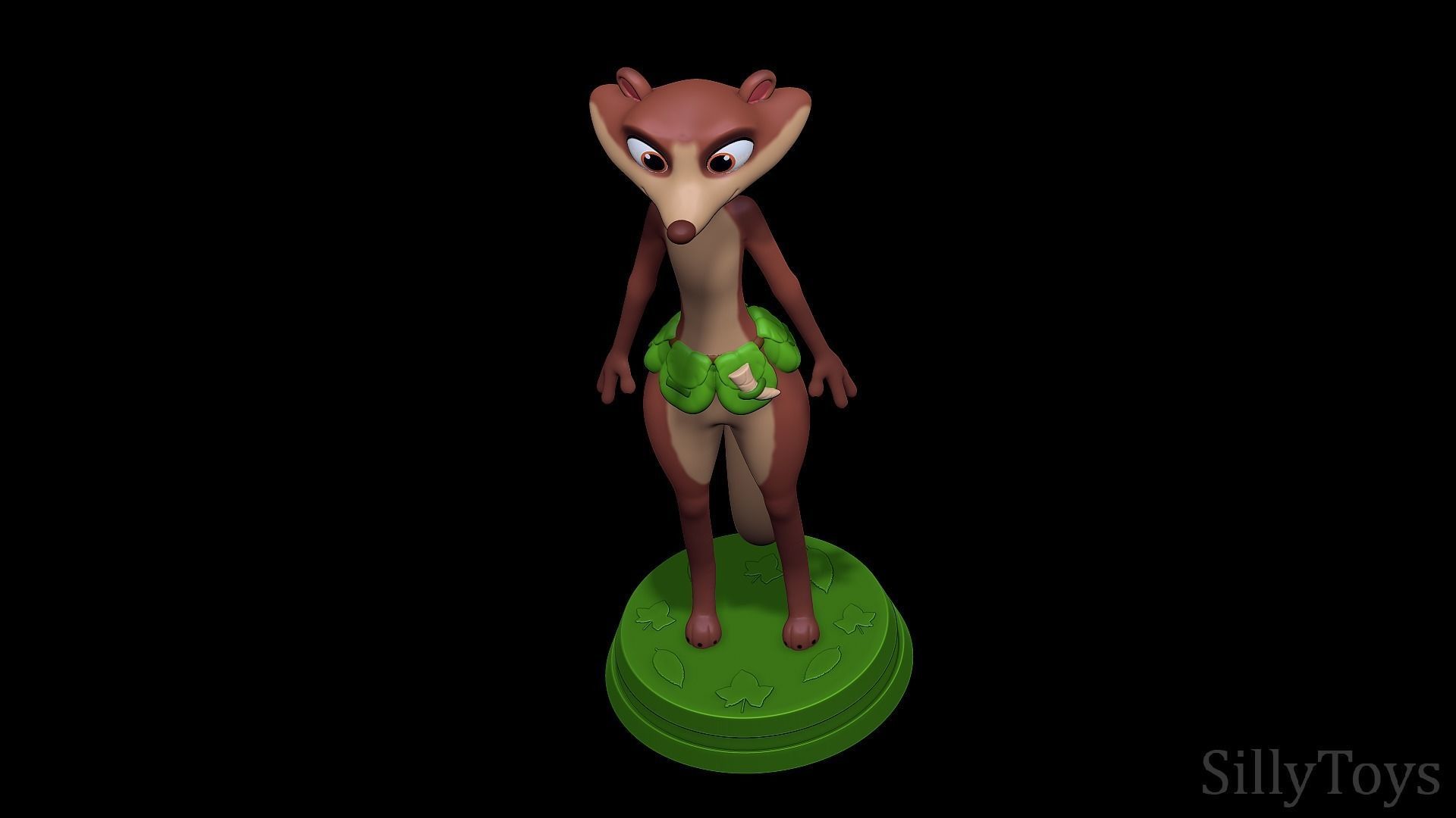 Zee - The Ice Age Adventures of Buck Wild 3D print model_5