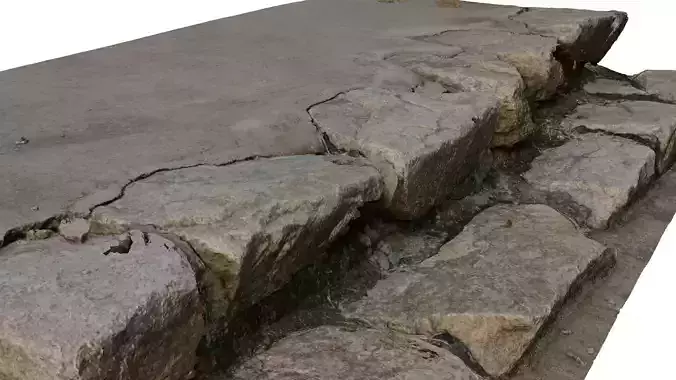 Korean Style Stone Staircase