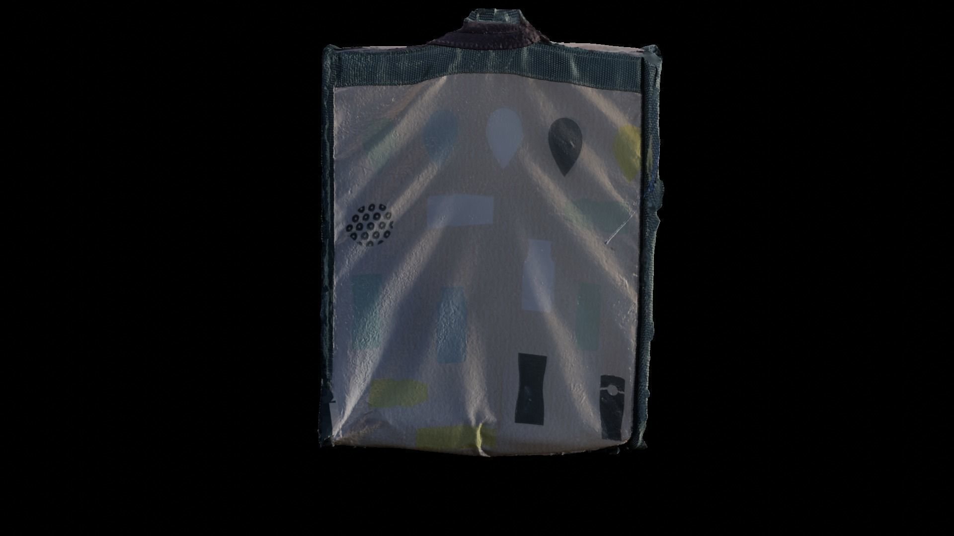 Milk Box Milk Bag 3D model_3