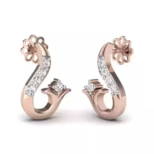 LUXURY MICROSETTING DIAMOND EARRINGS 