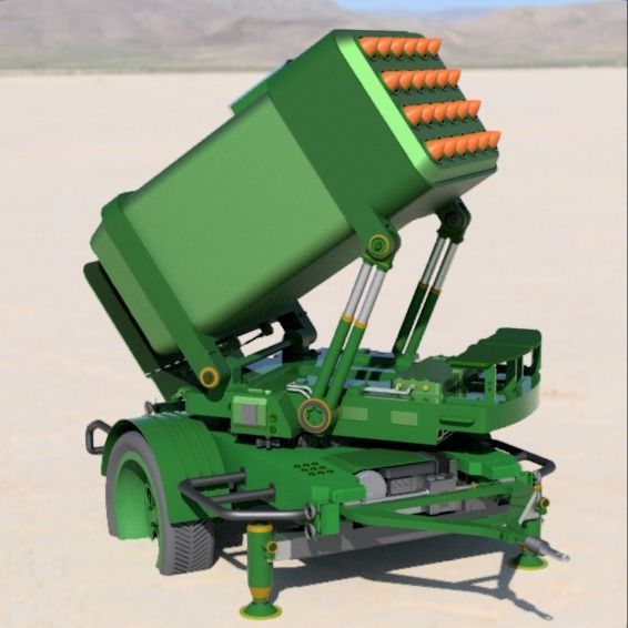 Antiair 06 cargo box 3D model_7