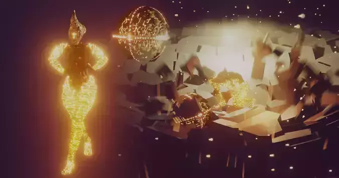 Female Sentinel of Earth