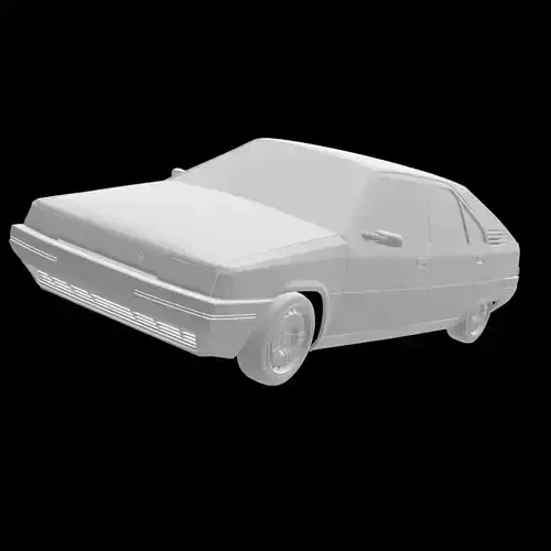 Citroen BX 3D print model