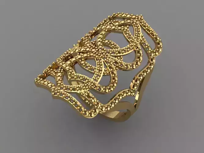 Vintage Womens Diamond Ring Women Rings 3dmodels 3D print model
