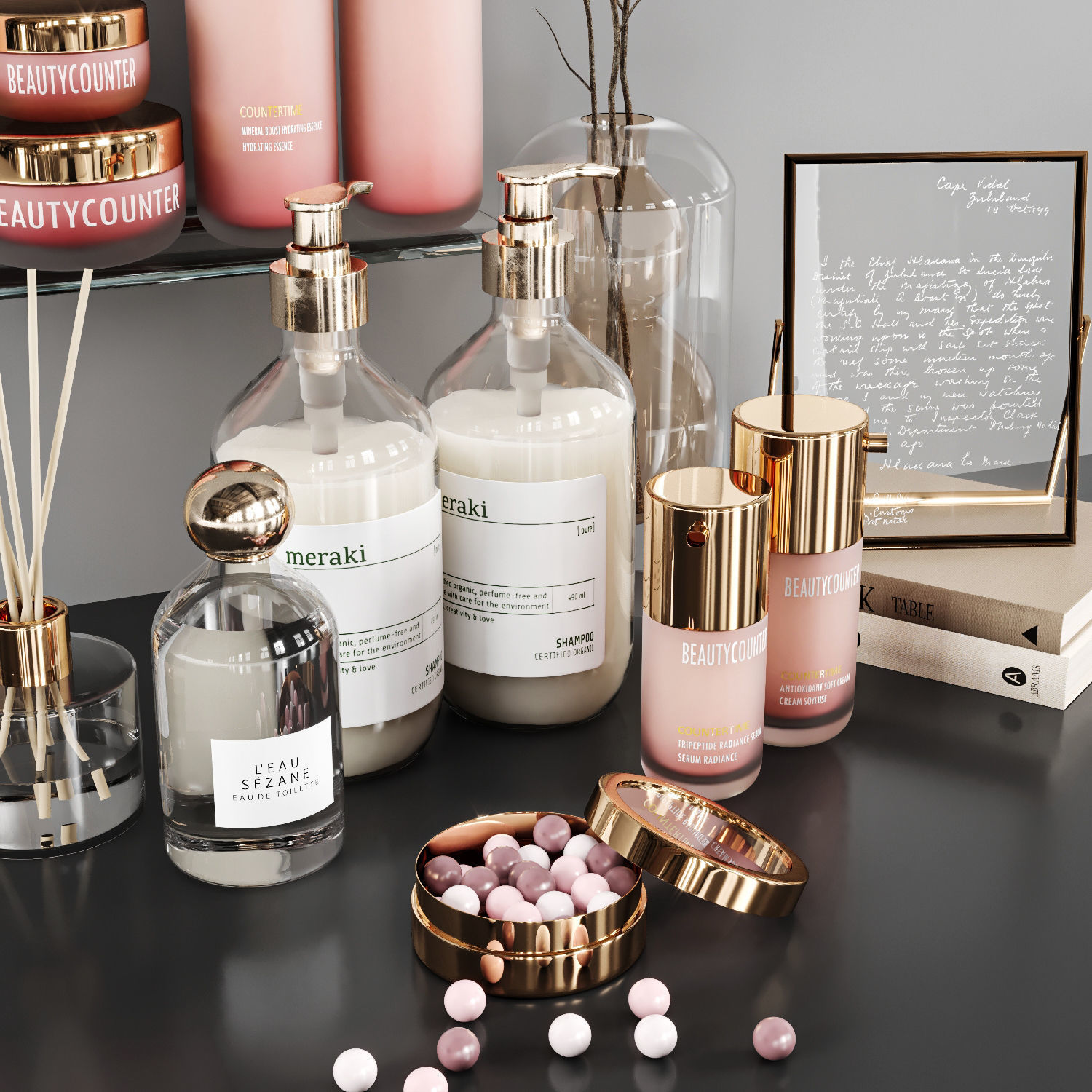 Bathroom accessories 3D model_4