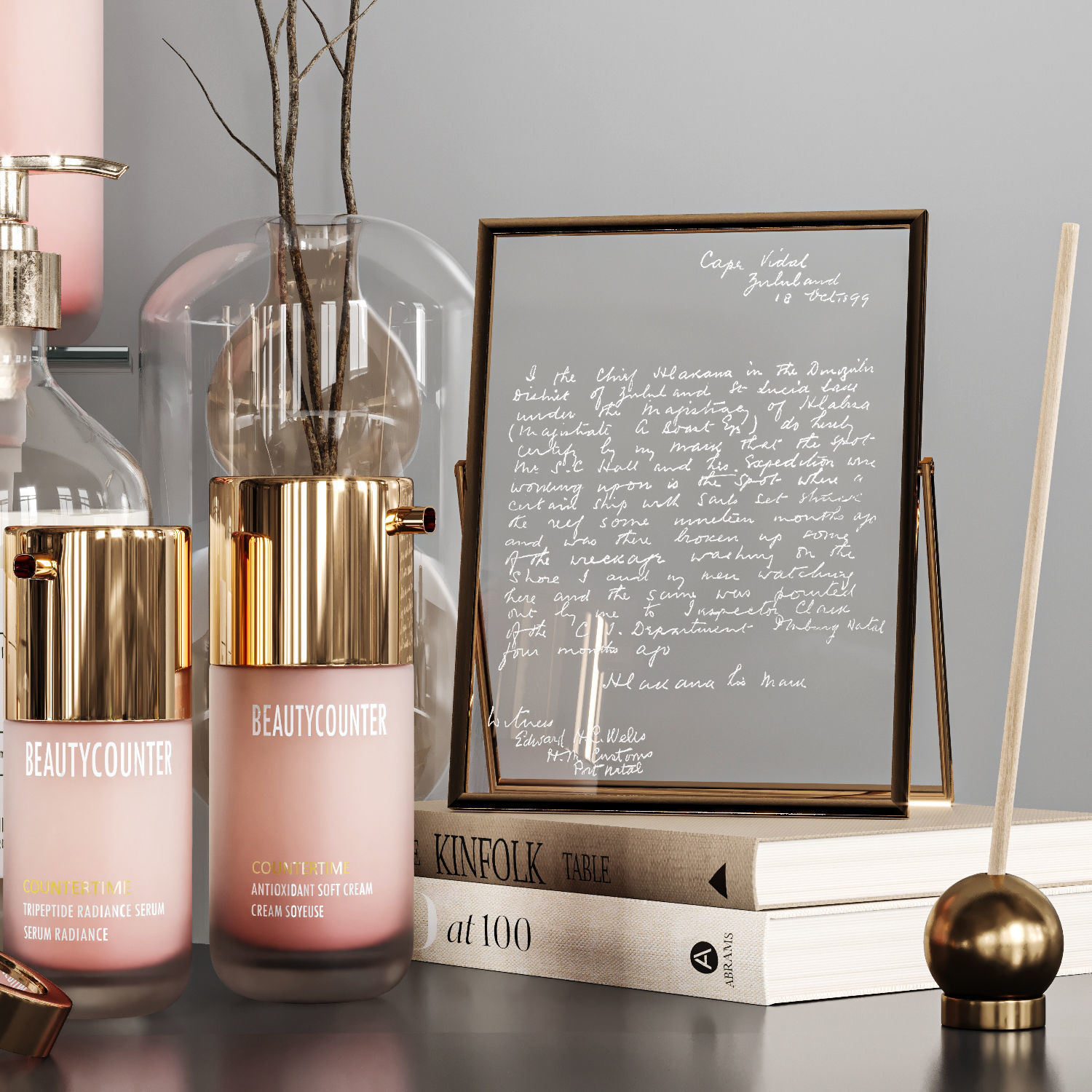 Bathroom accessories 3D model_1