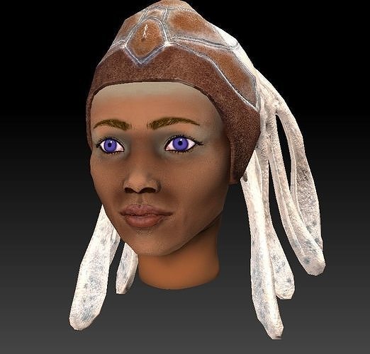 Stass Allie Low-poly 3D model