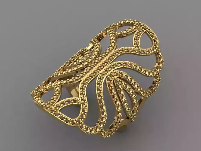 Vintage Womens Diamond Ring Women Rings 3dmodels 3D print model