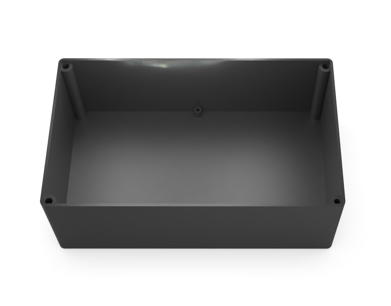 Electronics Box 3D print model_3