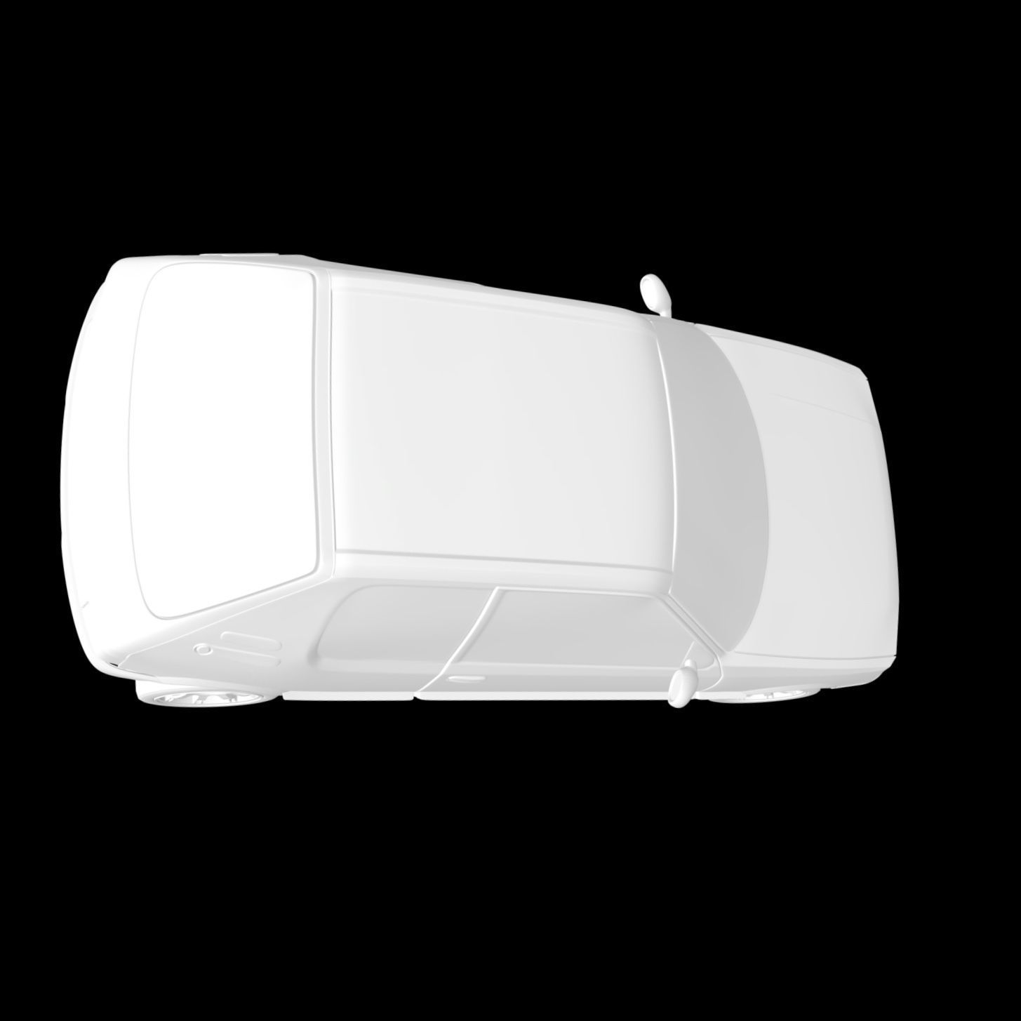 Peugeot 205 GTI 3D print model_5