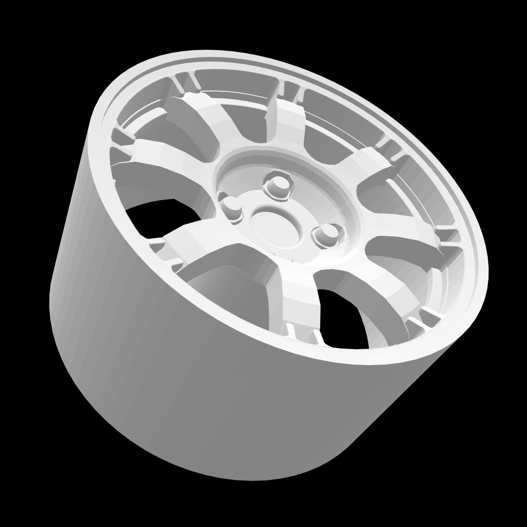 Peugeot 205 GTI 3D print model_7