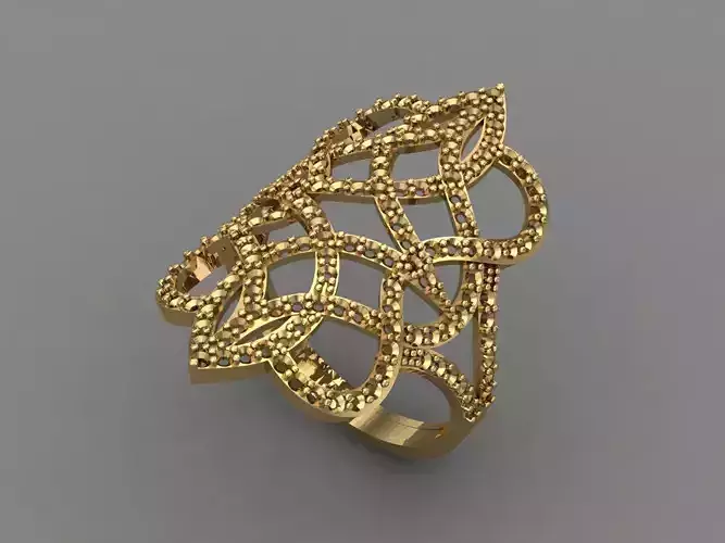 Vintage Womens Diamond Ring Women Rings 3dmodels 3D print model