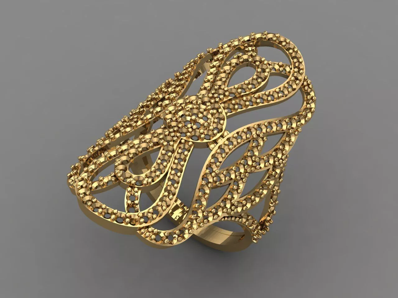 Vintage Womens Diamond Ring Women Rings 3dmodels 3D print model 3D print model