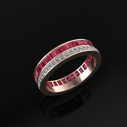 Women Ring 44 3D print model
