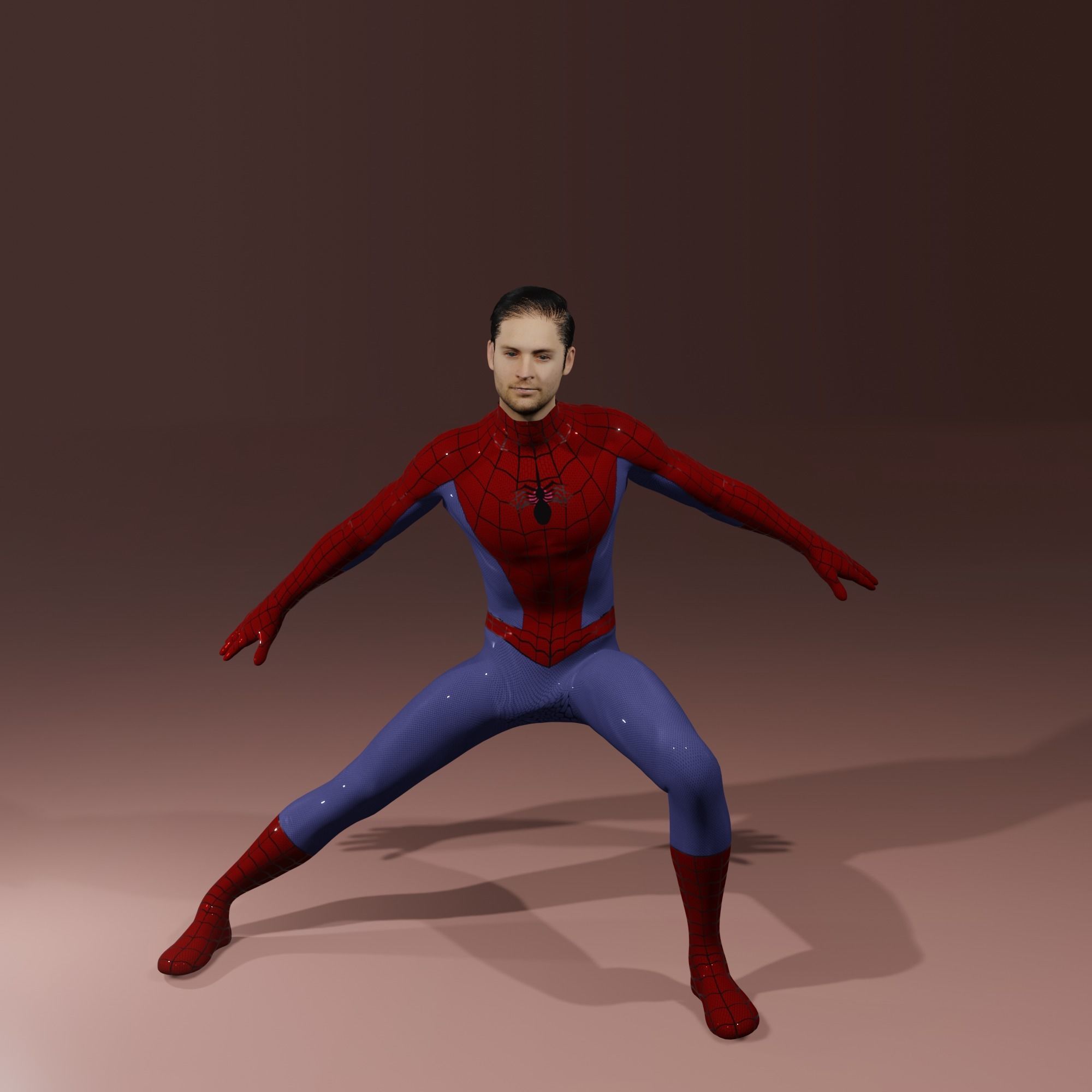 Tobey Maguire Spider Man 3D model_2