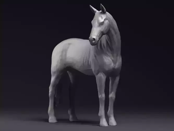 Study of a Horse Printable 3D Model 3D print model