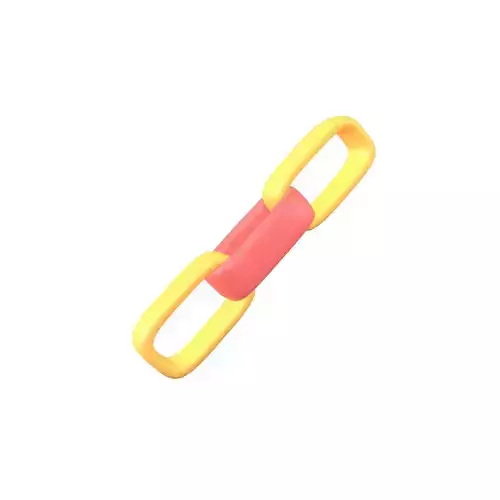Link Building Icon v1 001 Low-poly 3D model