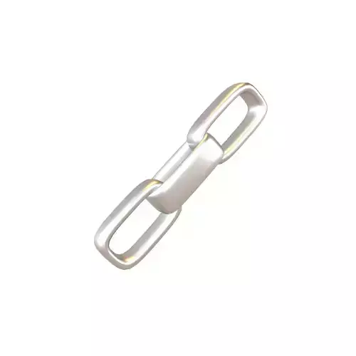 Link Building Icon v1 004 Low-poly 3D model