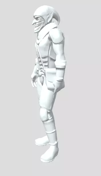 Green Goblin Model -Glider -Bomb and textures 3D model
