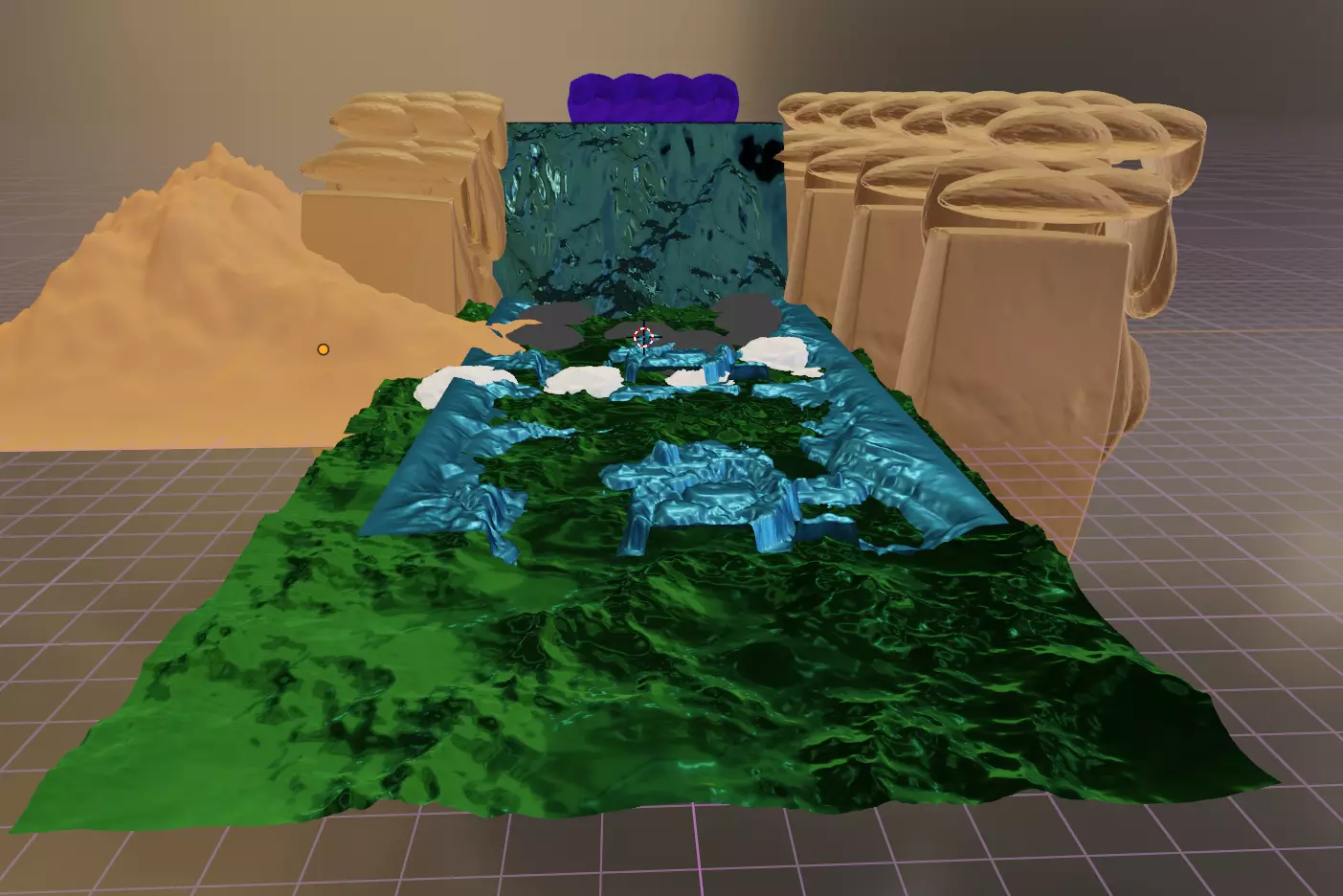 Various Landscape Nature 3D model_0