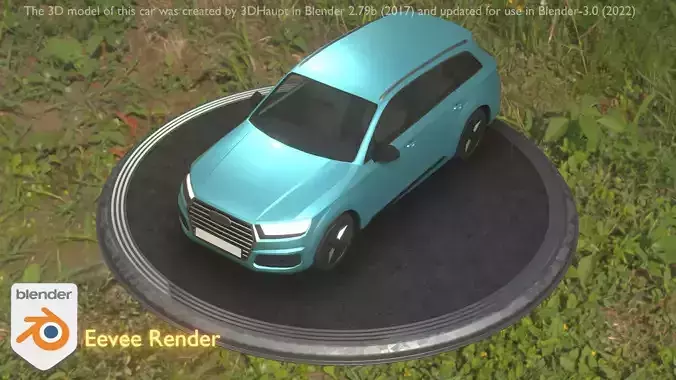 City Car 59 SUV Type-B Blue