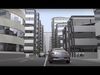 City Car 59 SUV Type-B Blue Low-poly 3D model_1