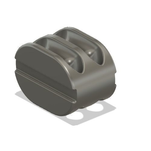 Model ship rigging fittings for resin printing 3D print model_9