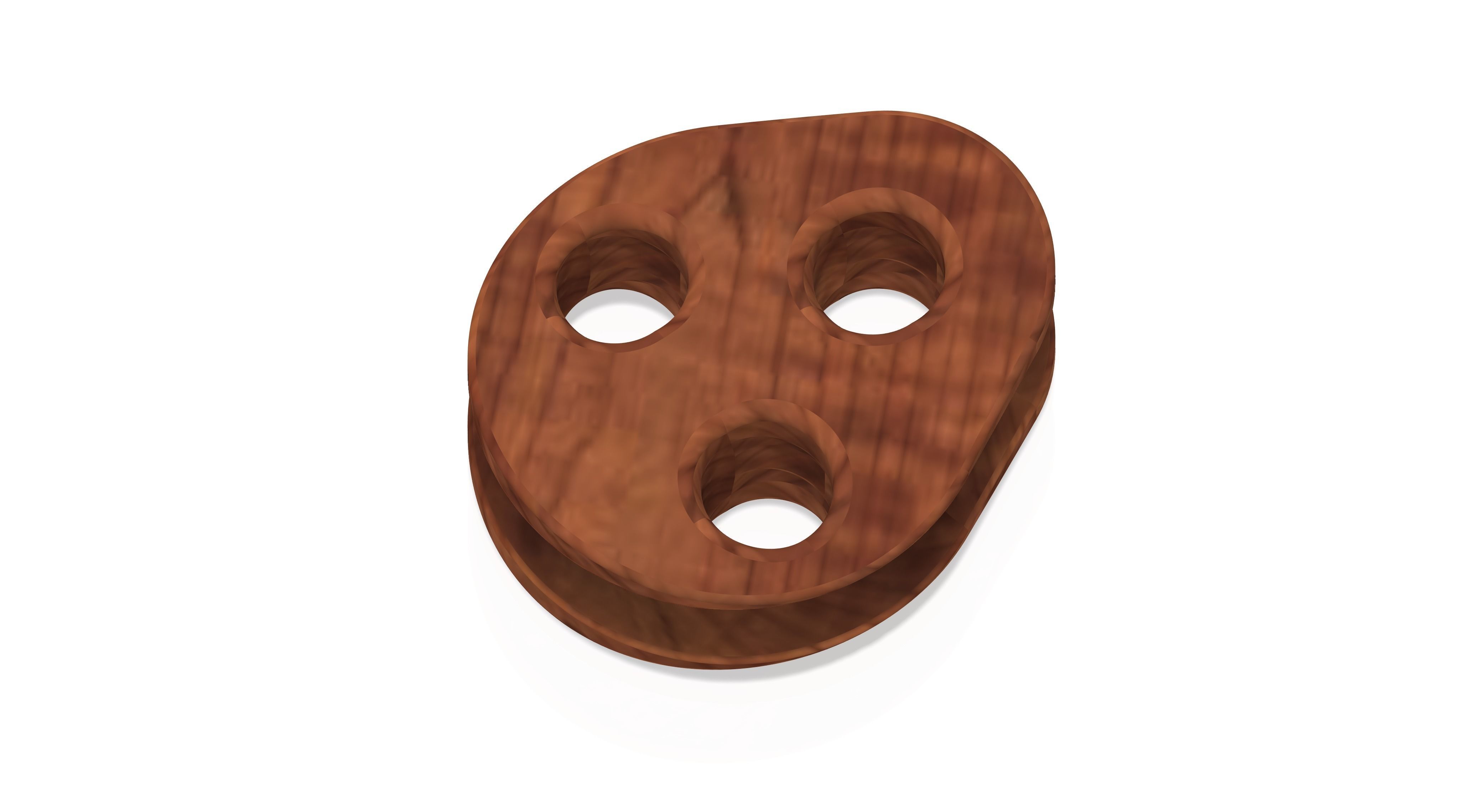 Model ship rigging fittings for resin printing 3D print model_12