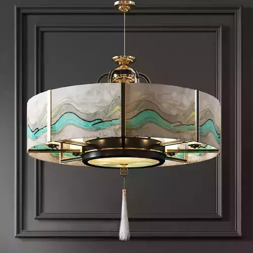 Chinese  Enamel chandelier