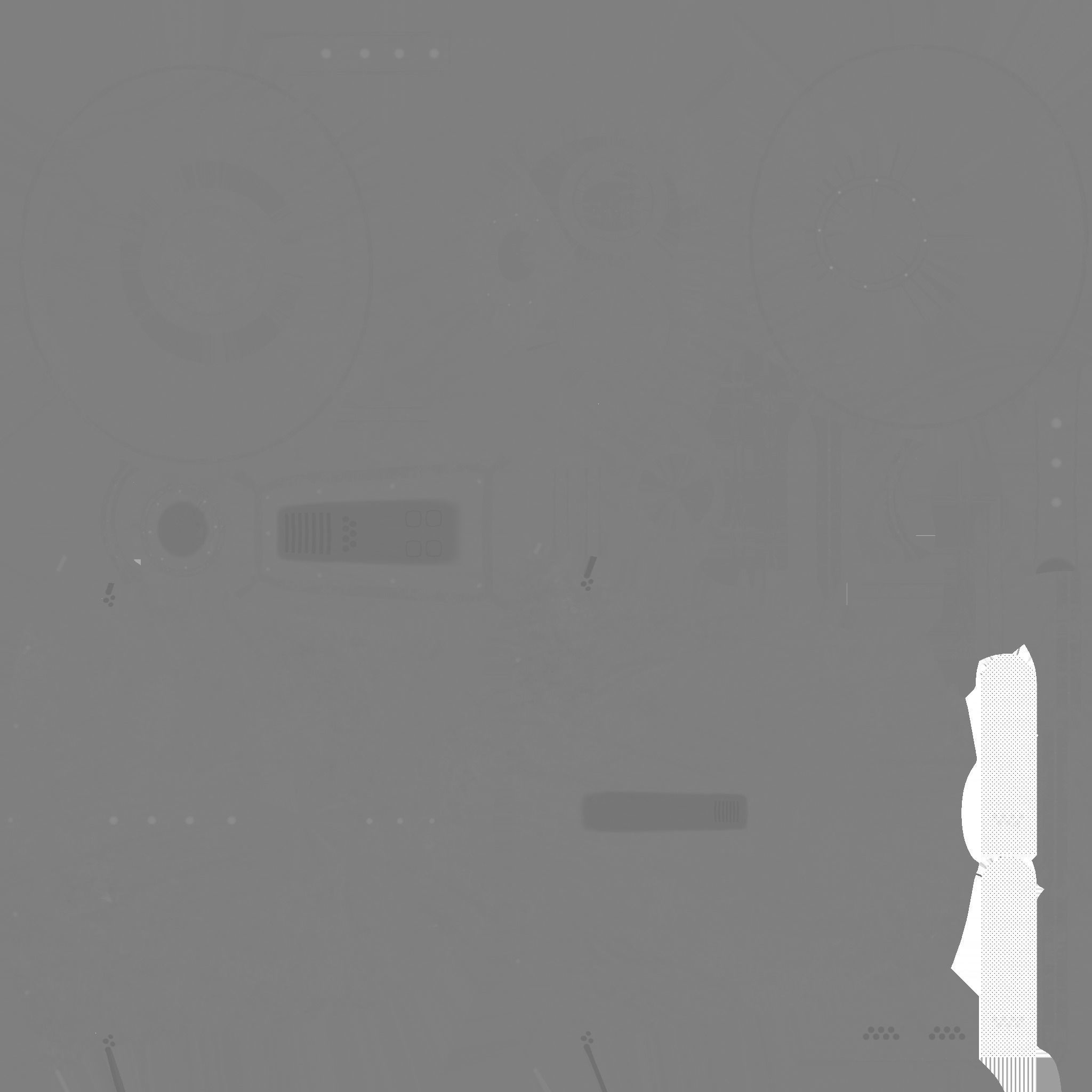 Old Diving Helmet C02 Bronze - Character Design Fashion Low-poly 3D model_17